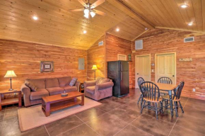 Heber Springs Cabin with Deck and River Views!